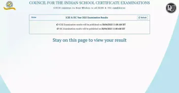ICSE, ISC 2025 Results