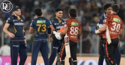 GT VS SRH Highlights: GT  secure a 38-run win against SRH in  IPL 2025