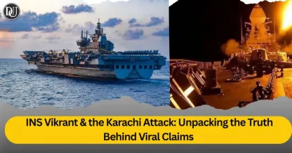 India Mobilizes INS Vikrant as Tensions Rise Over Karachi Port