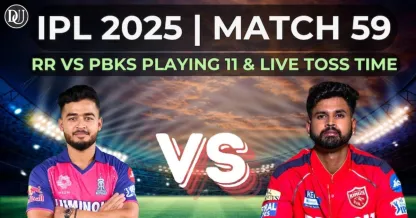  RR vs PBKS IPL 2025