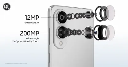 Samsung Galaxy S25 Edge with 200MP camera and ultra-slim design
