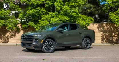 2025 Hyundai Santa Cruz small truck exterior with modern updates