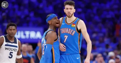 the war is about to begin between timberwolves and thunders