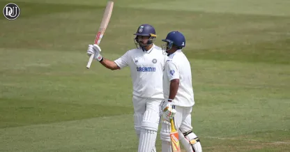 India A Dominates Lions