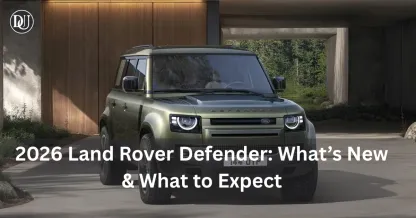 2026 Land Rover Defender with new lighting and 22-inch wheels