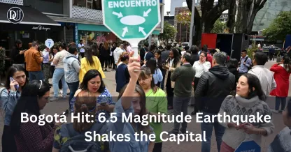 earthquake Bogota