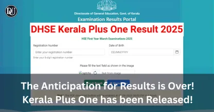 DHSE Kerala +1 Result 2025