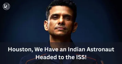 Indian astronaut Shubhanshu Shukla