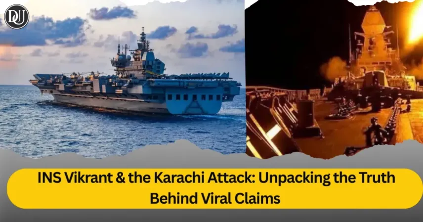 India Mobilizes INS Vikrant as Tensions Rise Over Karachi Port