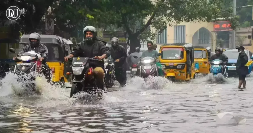 Heavy rains flood Bengaluru streets; city under red alert with severe weather warnings