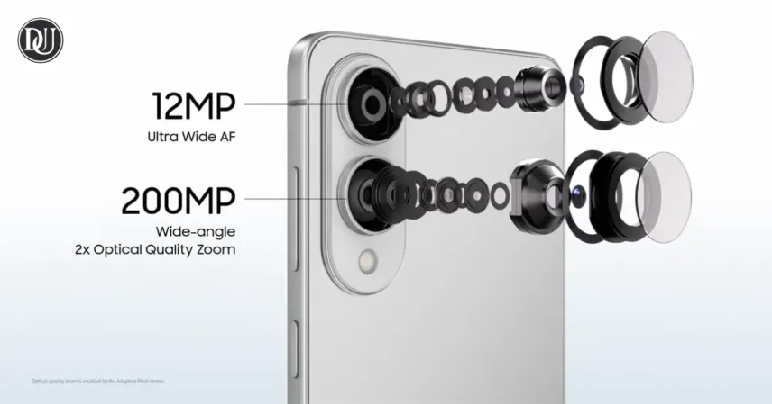 Samsung Galaxy S25 Edge with 200MP camera and ultra-slim design