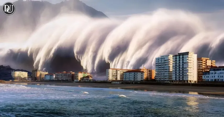 Giant Tsunami Wave in Greenland