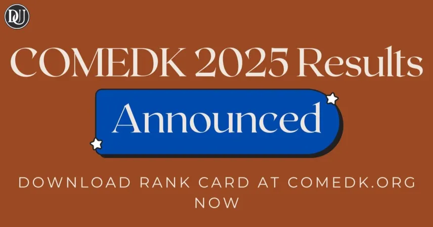 Check Your Comedk Rank Card 2025