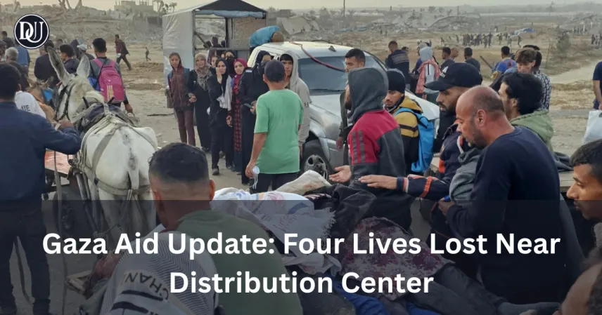 Gaza aid site