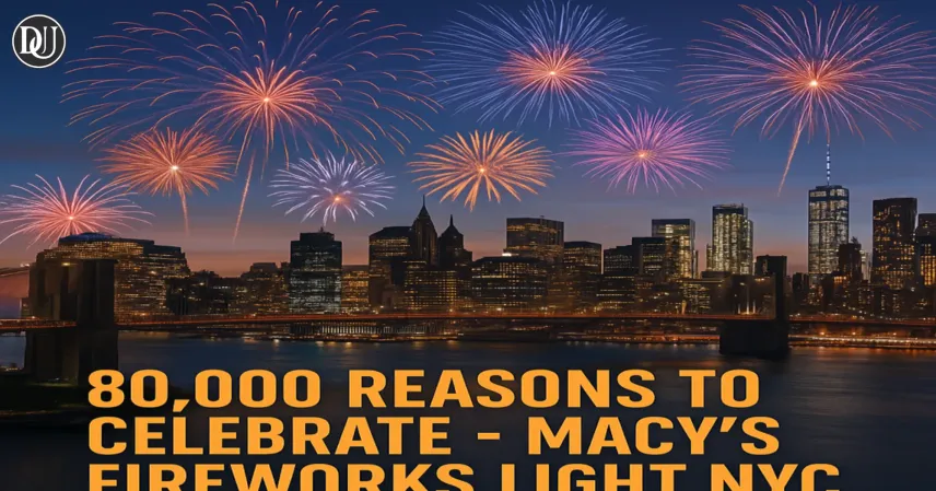 Macy’s Fireworks 2025