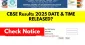 Check CBSE Results Class 10th CBSE Board 2025