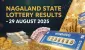 Nagaland State Lottery Result - 29 August 2025